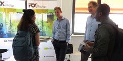 Sommerfest 2022 - Gespräch mit Unternehmenspartner FOXiT