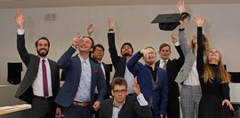 HDBW Absolventenfeier Dezember 2019 - Erste Masterabsolvent*innen Digital Business