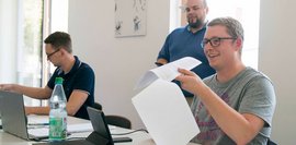 Studium HDBW Bamberg - Studenten tauschen sich aus 
