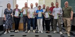 Zertifikatskurs Nachhaltigkeitsmanagement - Gruppenfoto Abschlussveranstaltung