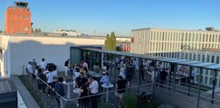 Open Campus HDBW München 2025 - Dachterrasse von oben