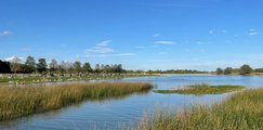 Riemerpark Bugga - Aussicht auf den Badesee