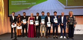 HDBW Absolventenfeier 2025 - Absolvent*innen Digital Factory and Operational Excellence 