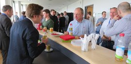 Erstsemestertag 2017 - Gemeinsame Pause studentische Lounge