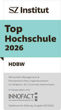 SZI Ranking 2026: HDBW Top Hochschule  - Logo SZ Institut