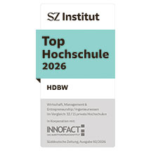 SZI Ranking 2026: HDBW Top Hochschule SZI Ranking 2026: HDBW Top Hochschule - Logo SZ Institut
