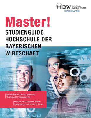 Masterstudium - Studienguide HDBW - Titelseite Masterstudium - Studienguide HDBW - Titelseite