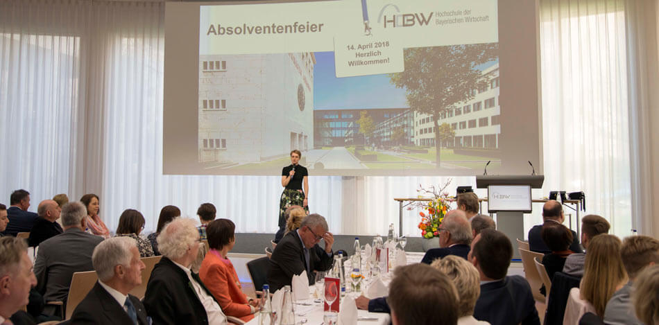 HDBW Absolventenfeier 2018 HDBW Absolventenfeier 2018 - Europasaal im hbw München