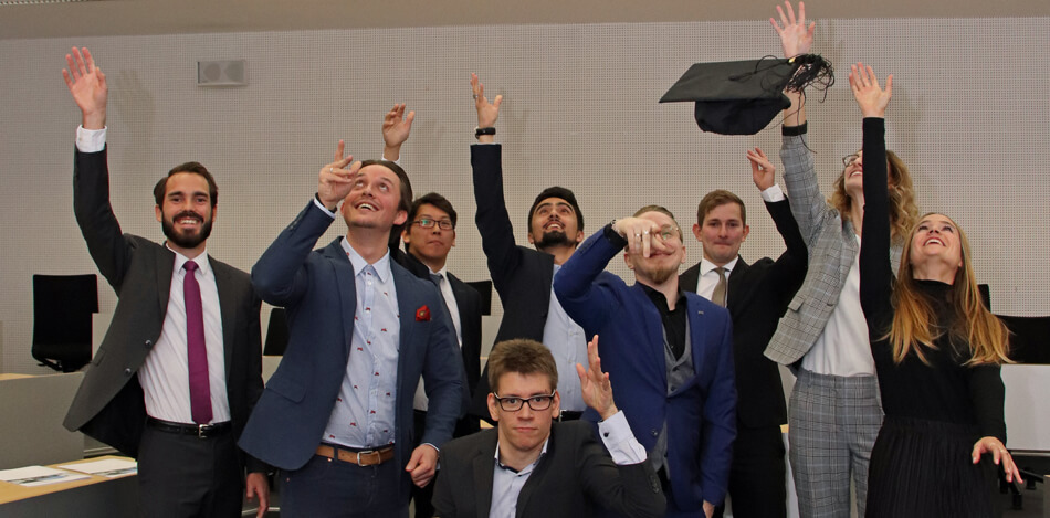 HDBW Absolventenfeier Dezember 2019 HDBW Absolventenfeier Dezember 2019 - Erste Masterabsolvent*innen Digital Business