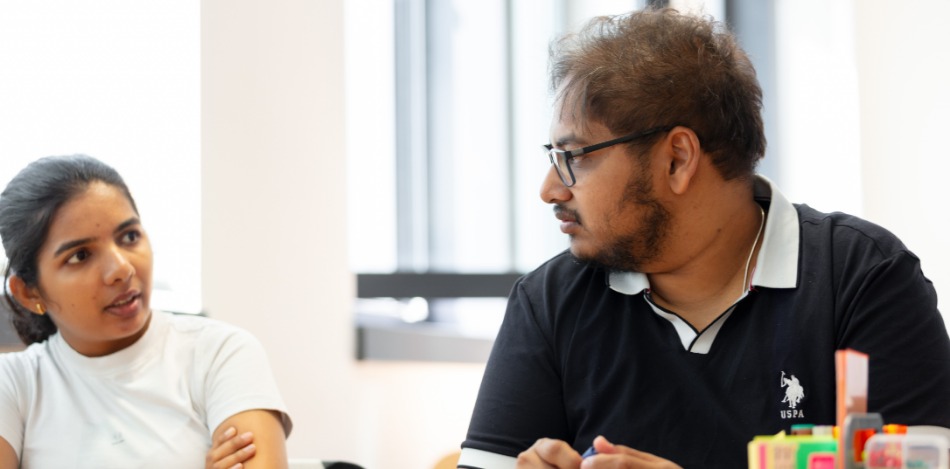 Lernatmosphäre HDBW - Masterstudierende Seminarraum