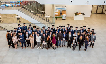 HDBW Absolventenfeiern 2019 - Gruppenfoto aller Absolvia